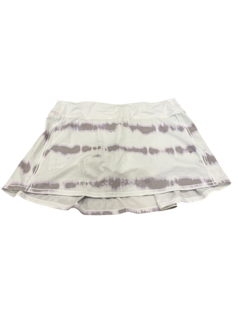 Lululemon Court Rival HighRise Skort Transverse Lilac Multi W8ACQT 12 Long Tall